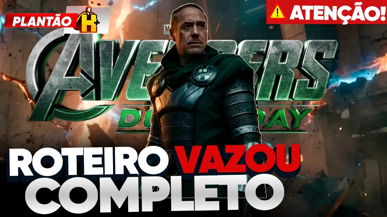 VINGADORES DOOMSDAY VAZOU ROTEIRO COMPLETO- PLANTÃO HERÓIS E MAIS #090