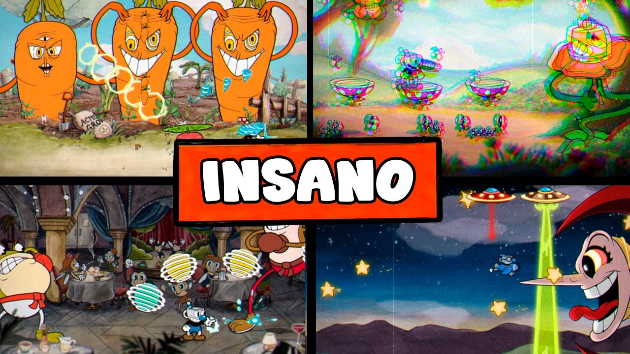 Bastidores | O MOD mais INSANO DO CUPHEAD Me deixou MALUCO! (ilha 1)