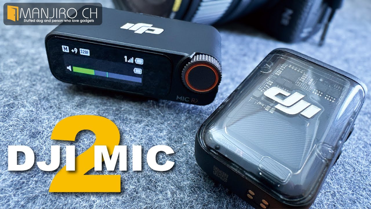 【DJI ワイヤレスマイクの新製品】DJI Mic 2　詳細・完全レビュー