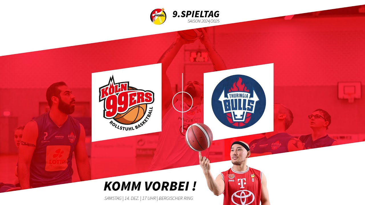 9. Spieltag: Köln vs. Thuringia Bulls (RBBL1)