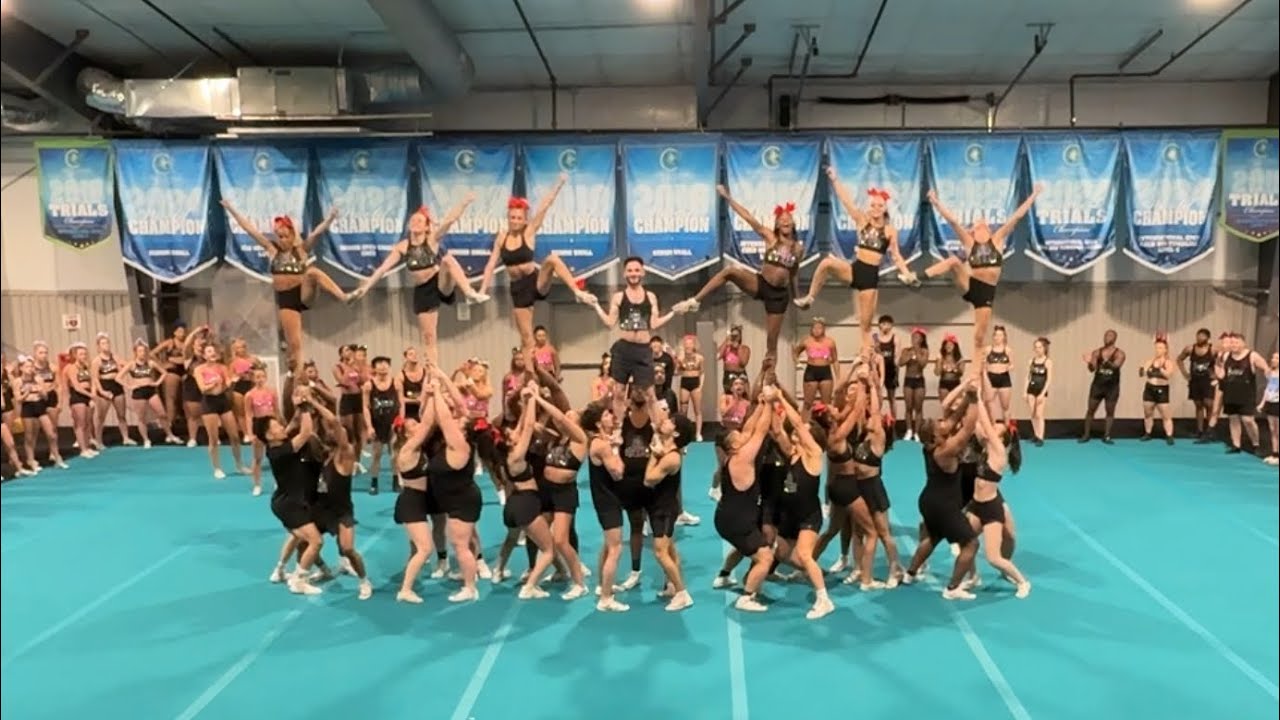Cheer Extreme Code Black Worlds Showoff 2025