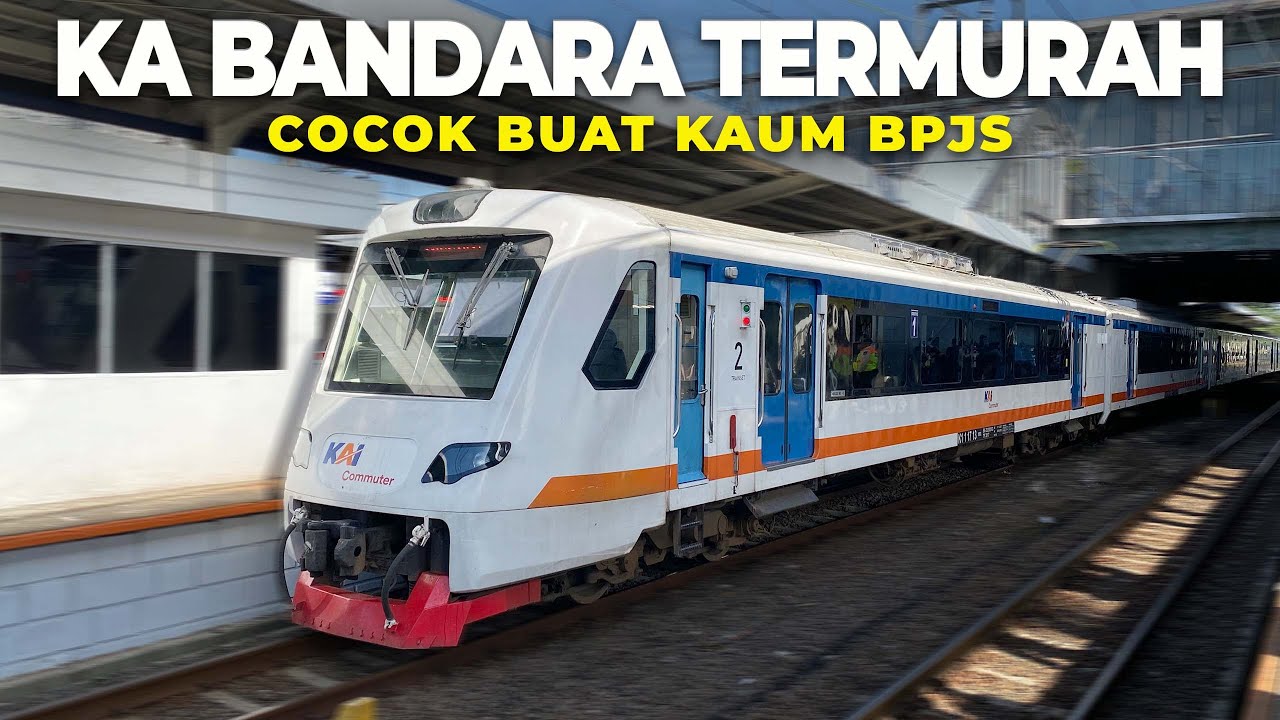 Cuma 38 Ribu ‼️ Cara murah Naik Kereta Bandara Soekarno-Hatta ke Jakarta!  🚆✨