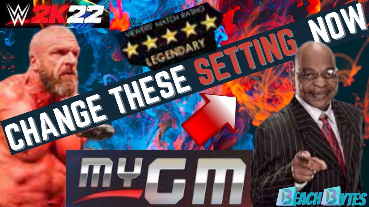 You Are Playing WWE 2k22 MyGm Mode Wrong