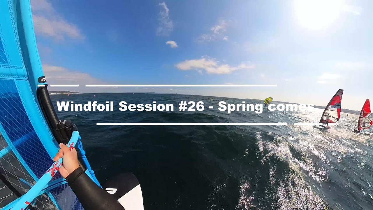 Windfoil Session #26 - Spring comes