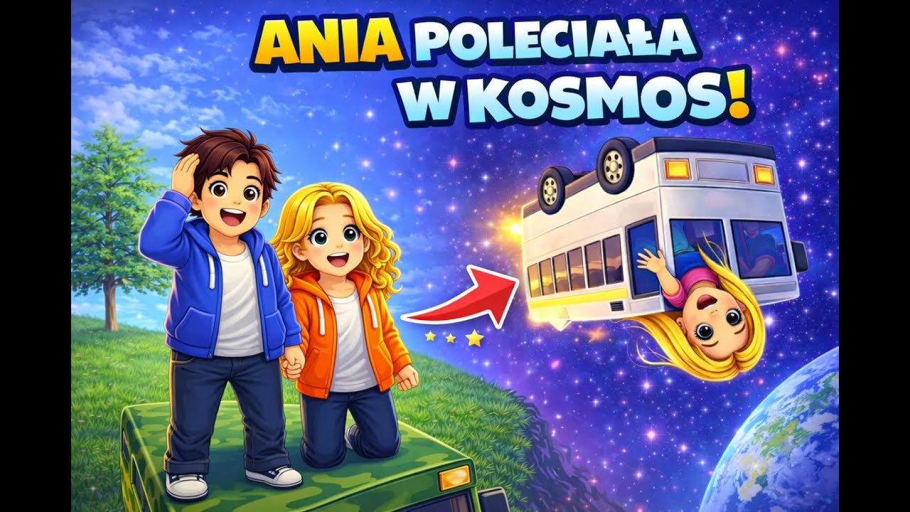 ANIA POLECIAŁA W KOSMOS | Dangerous RV Driving ROBLOX – MEGA TRUDNA TRASA