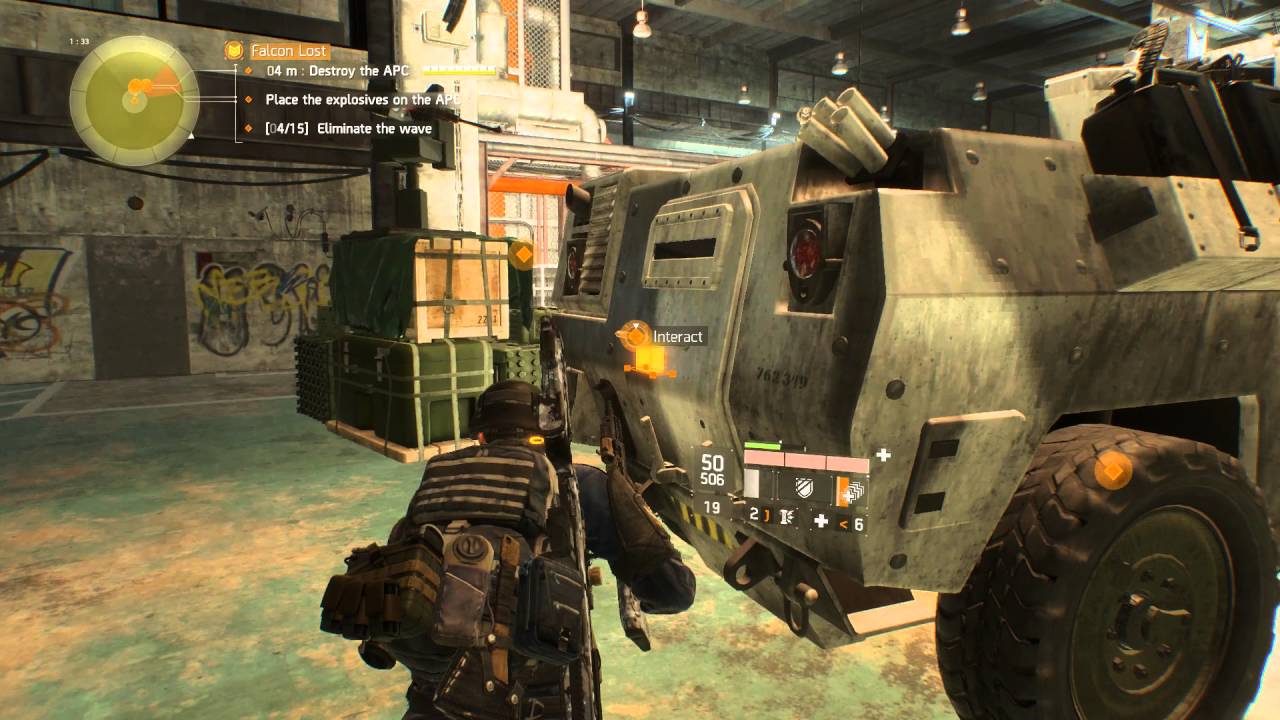 The Division Solo Falcon Lost incursion