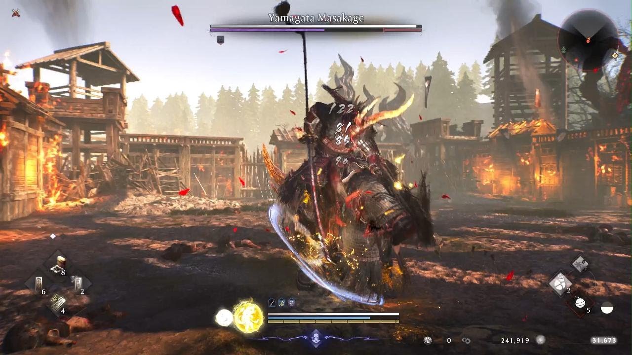 Nioh 3_Yamagata Masakage boss fight