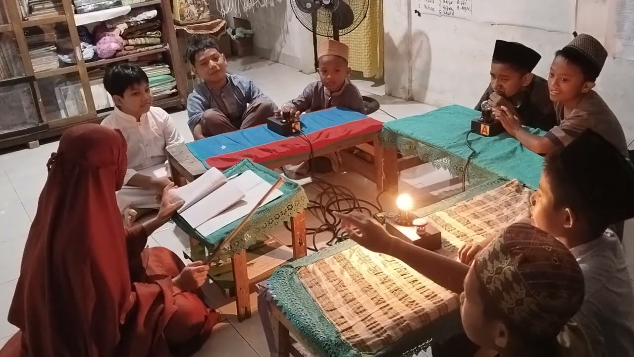 Keceriaan Santriwan2 TPQ MAKKAH dalam mempersiapkan lomba CCQ TPQ Semarak Ramadhan 1447H/2026M