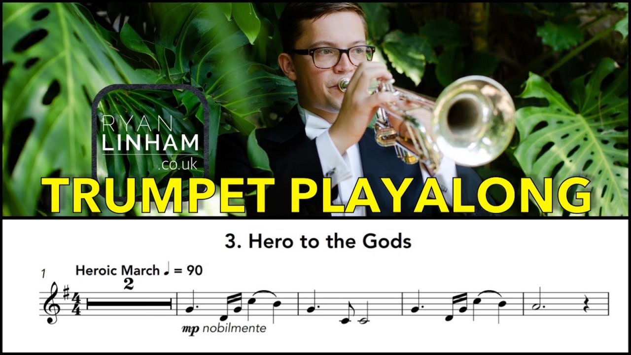 Trumpet Playalong - 3. Hero to the Gods - 14 Character Pieces Solo Trumpet PDF Sheet Music Download