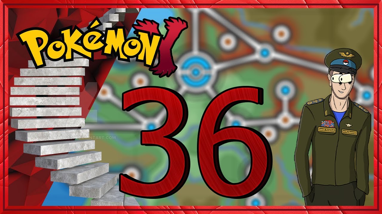 TREPPEN.. EINFACH NUR TREPPEN... | Pokémon Y Randomizer Nuzlocke | #36