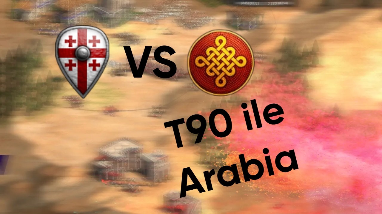 T90 ile Arabia! Gürcistan vs Çin