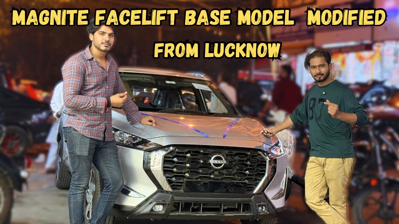 2024 MAGNITE FACELIFT MODIFIED FROM LUCKNOW🔥MAGNITE GENUINE ACCESSORIES🔥MAGNITE FACELIFT MODIFICATON