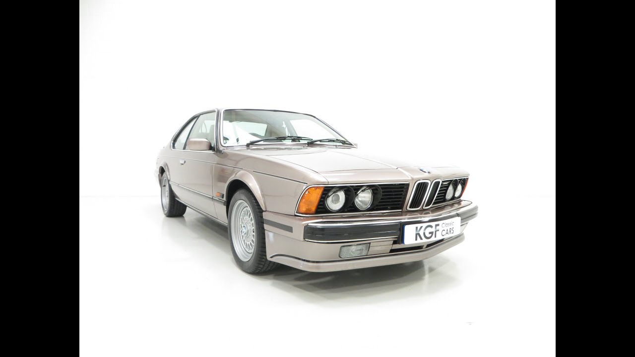 A Magnificent E24 BMW 635 CSi Highline Coupe Enthusiast Owned - SOLD!