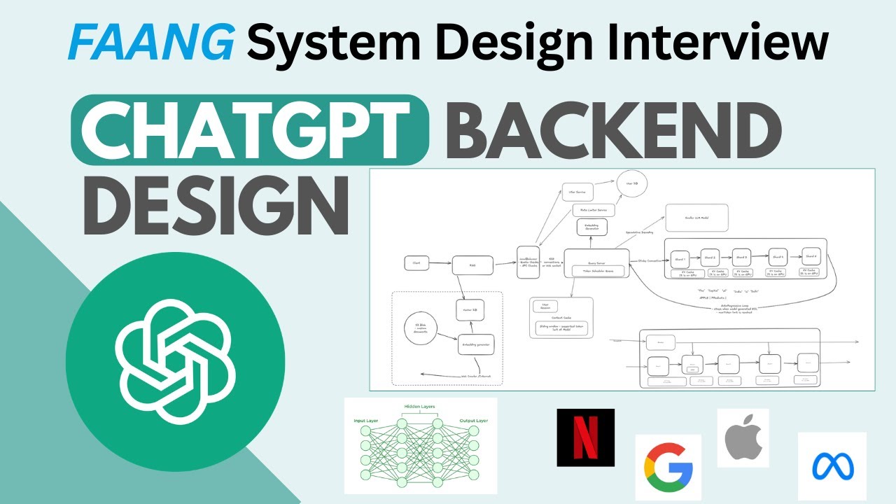 System Design Interview: Design Chatgpt or Large Language Model w/ a Senior Software Engineer