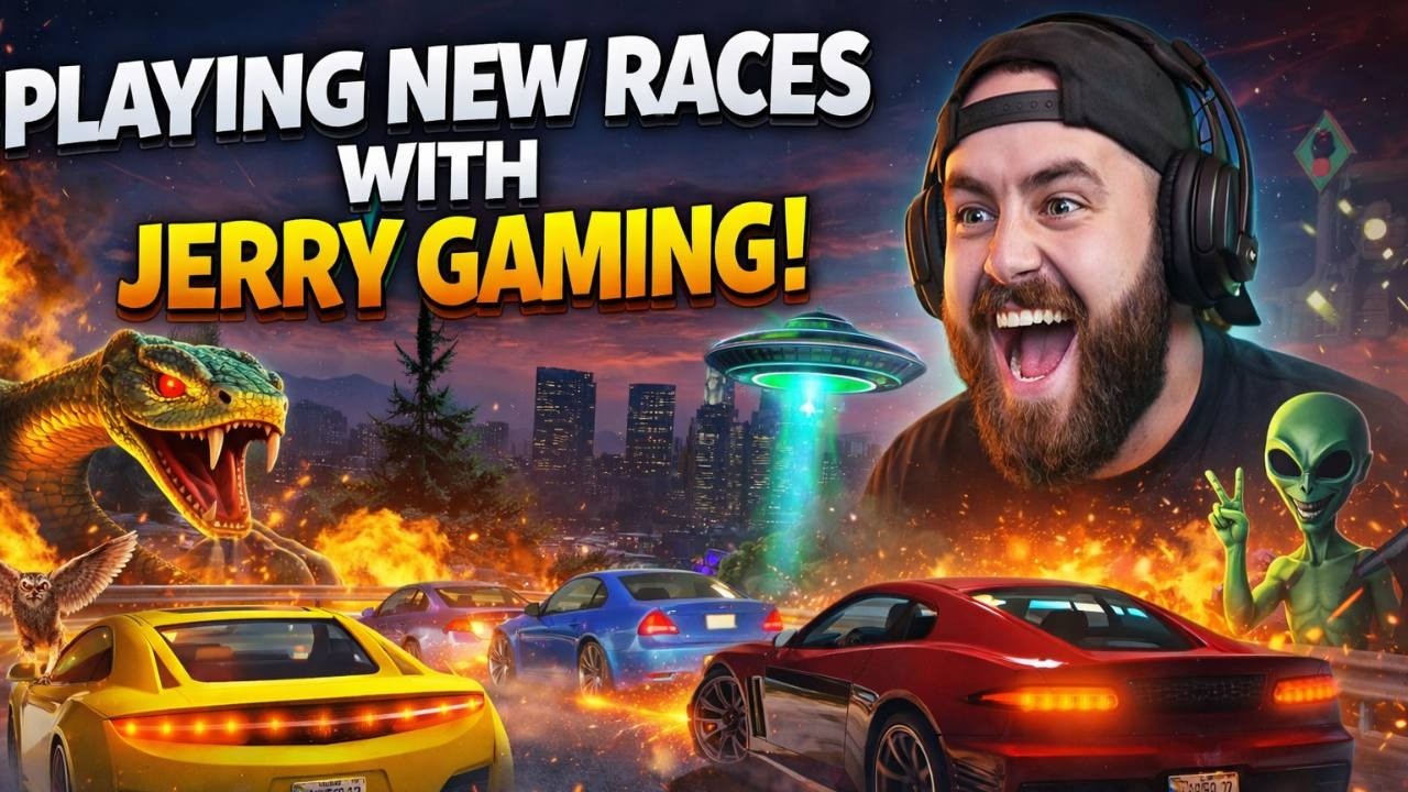 DAY 11 PLAYING NEW RACES WITH Ft. @JerryGamingOG GTA 5 LIVE #GTA5Live