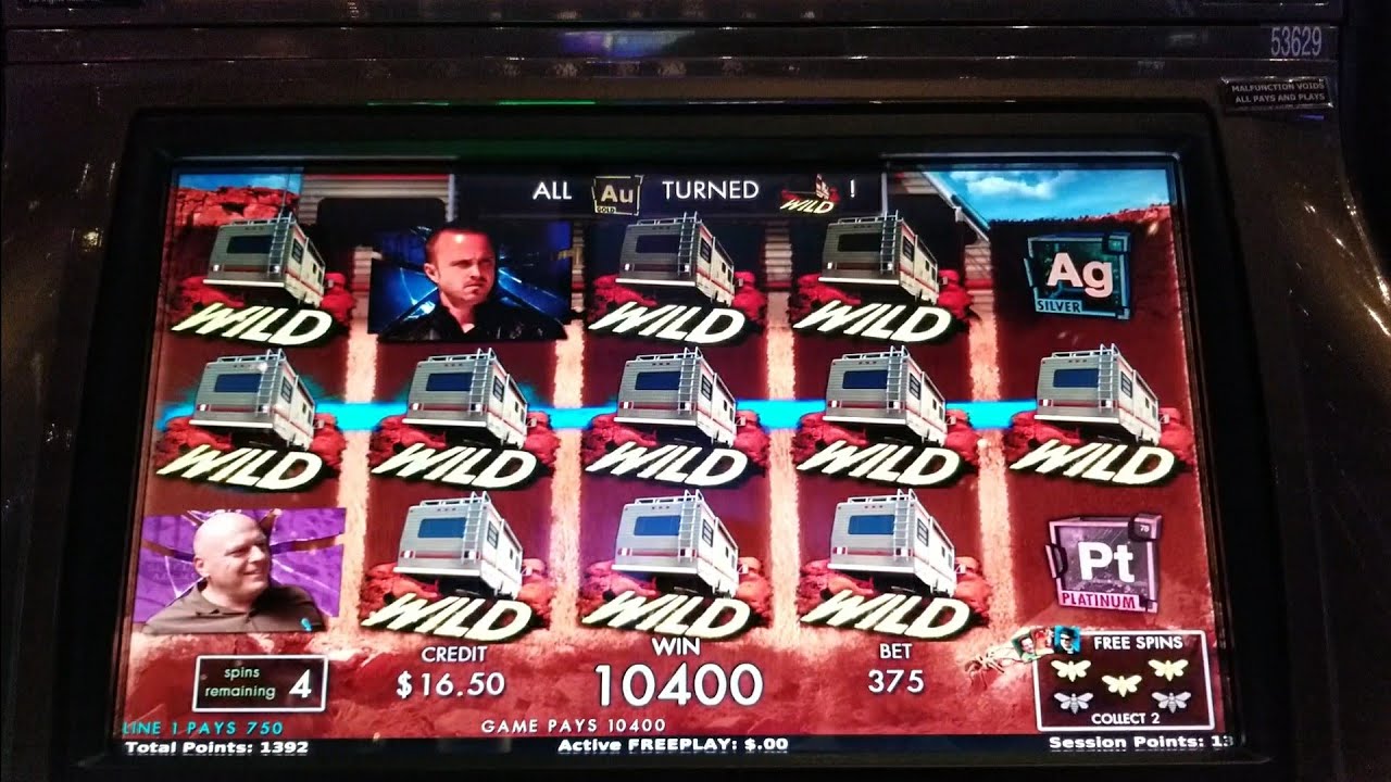 Breaking bad max bet bonus nice win Aria Las Vegas Slots