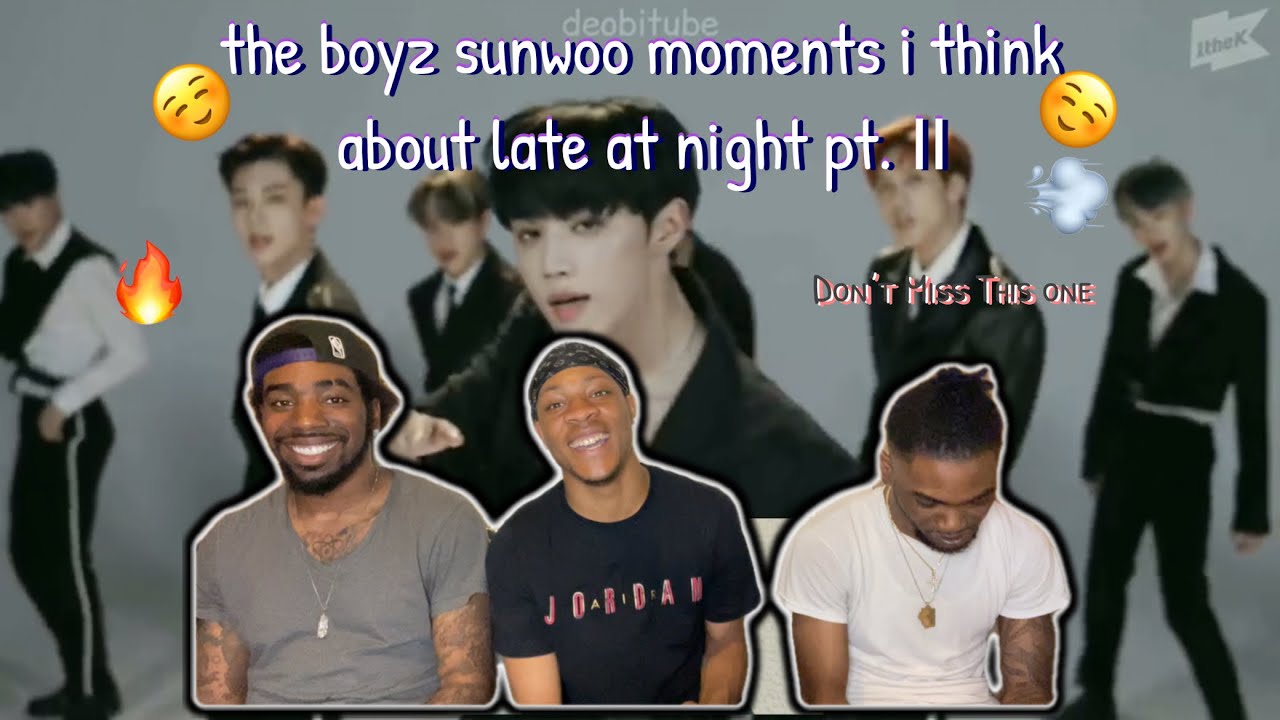 the boyz sunwoo moments i think about late at night pt. 2 REACTION!!!