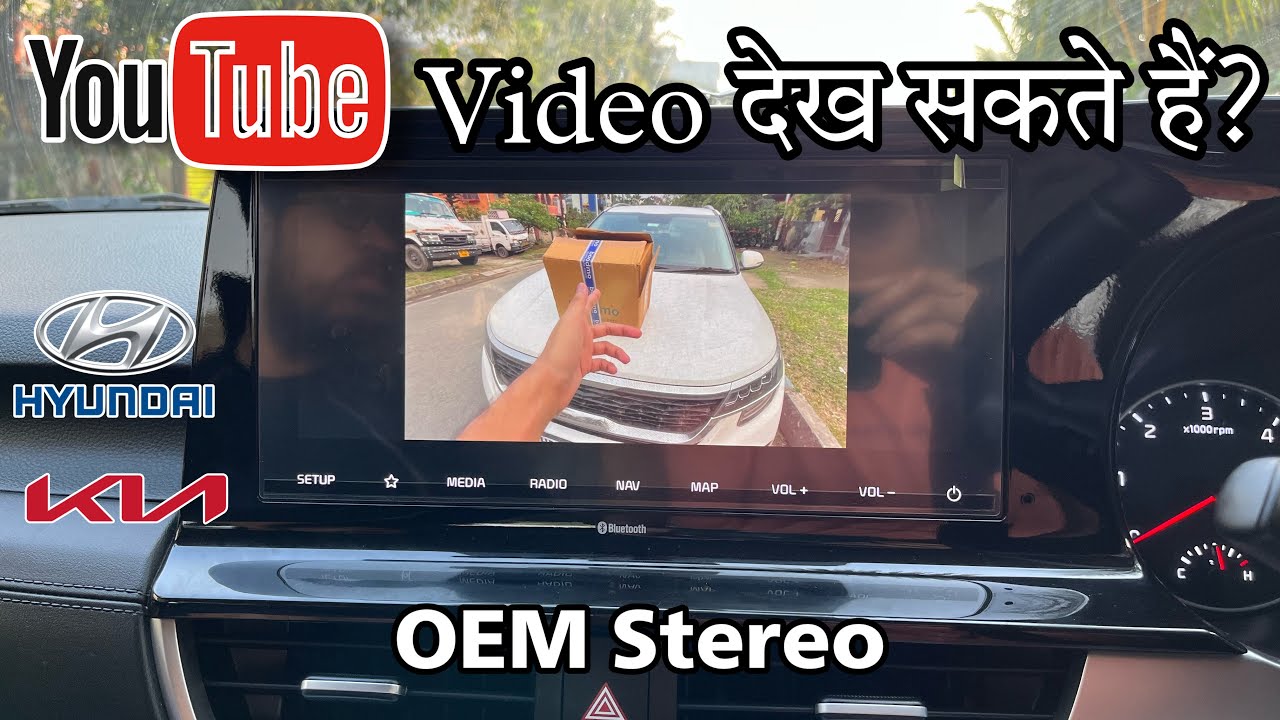 Can We Play YouTube Videos In KIA Seltos OEM Sterero? | Live Test