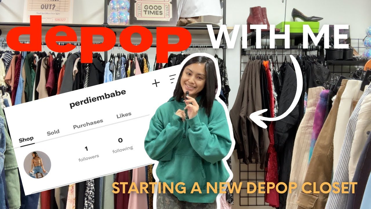 Начните новый гардероб Depop вместе со мной!