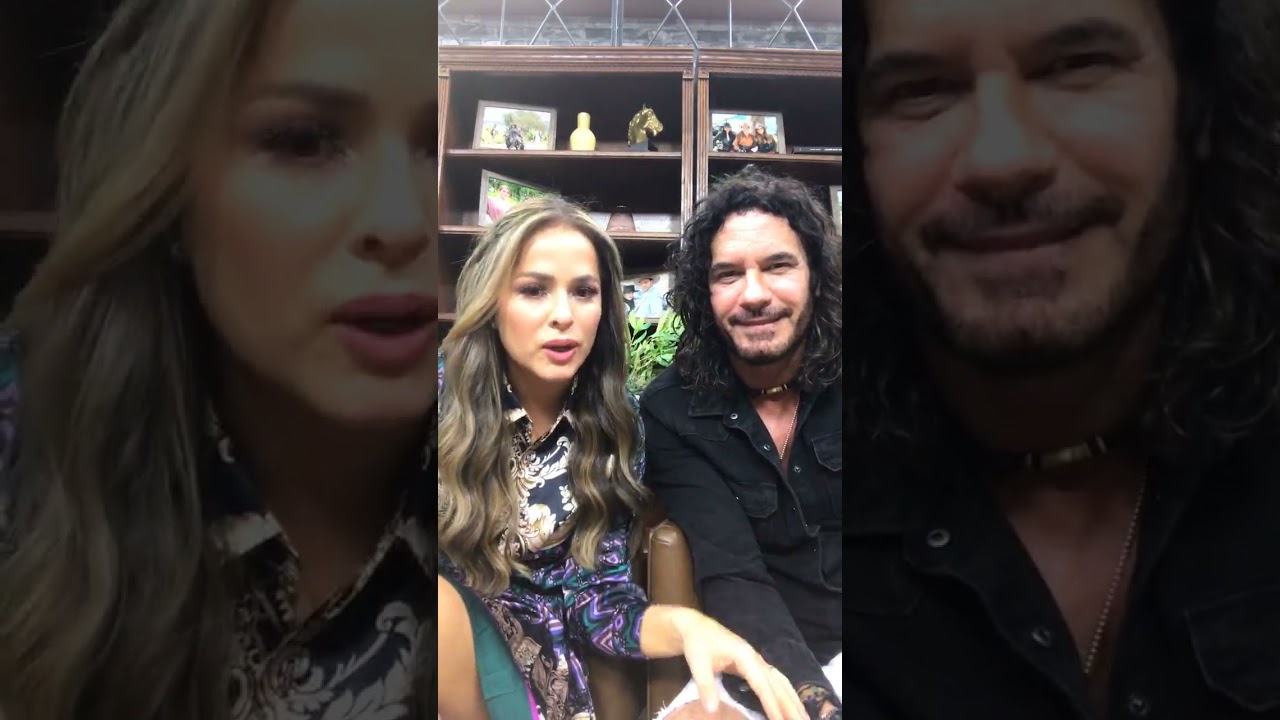 Danna Garcia y Mario Cimarro instagram live 11/02/21