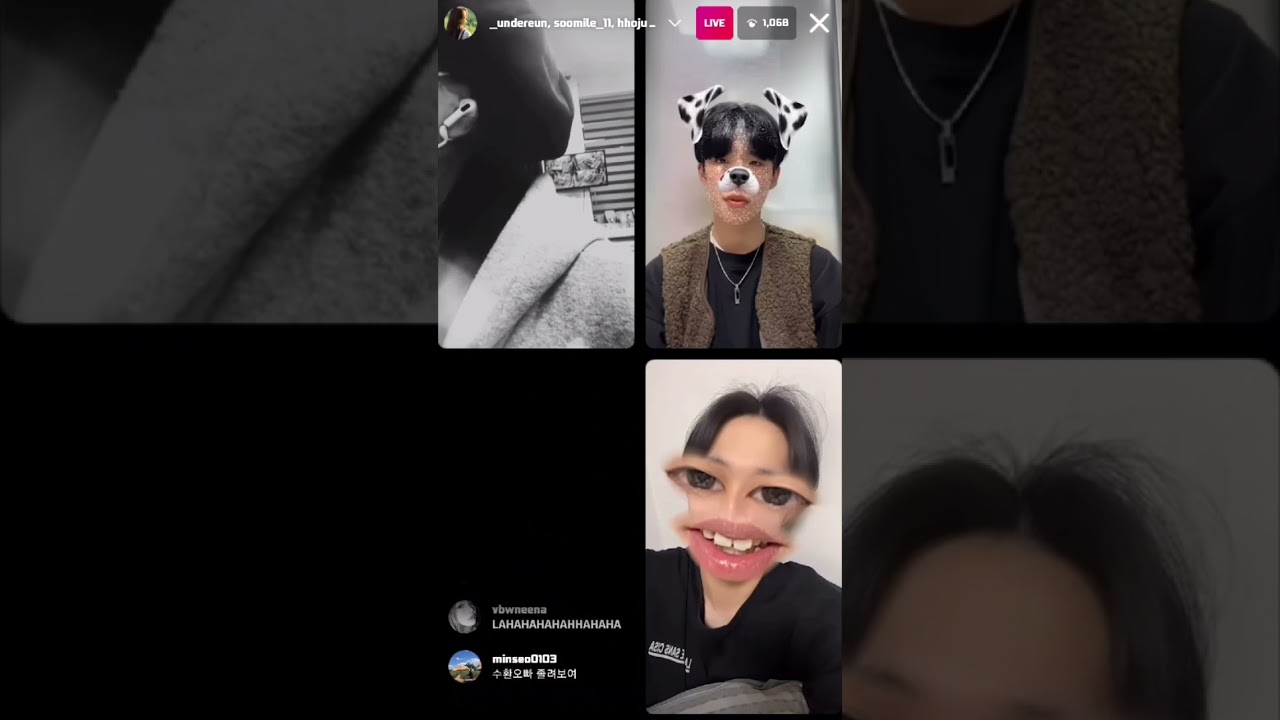 211127 Haeun IG live (with Suhwan,  Hyerim, Hojun)