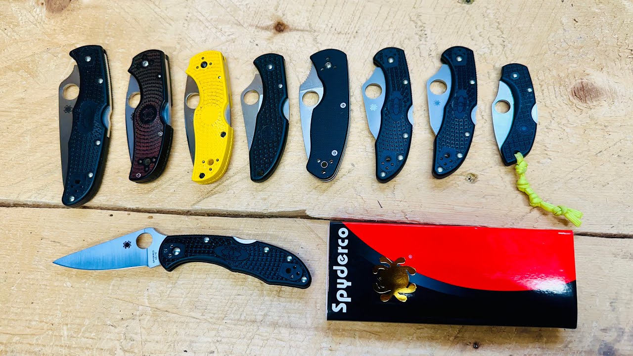 Поддельный Spyderco 😢
