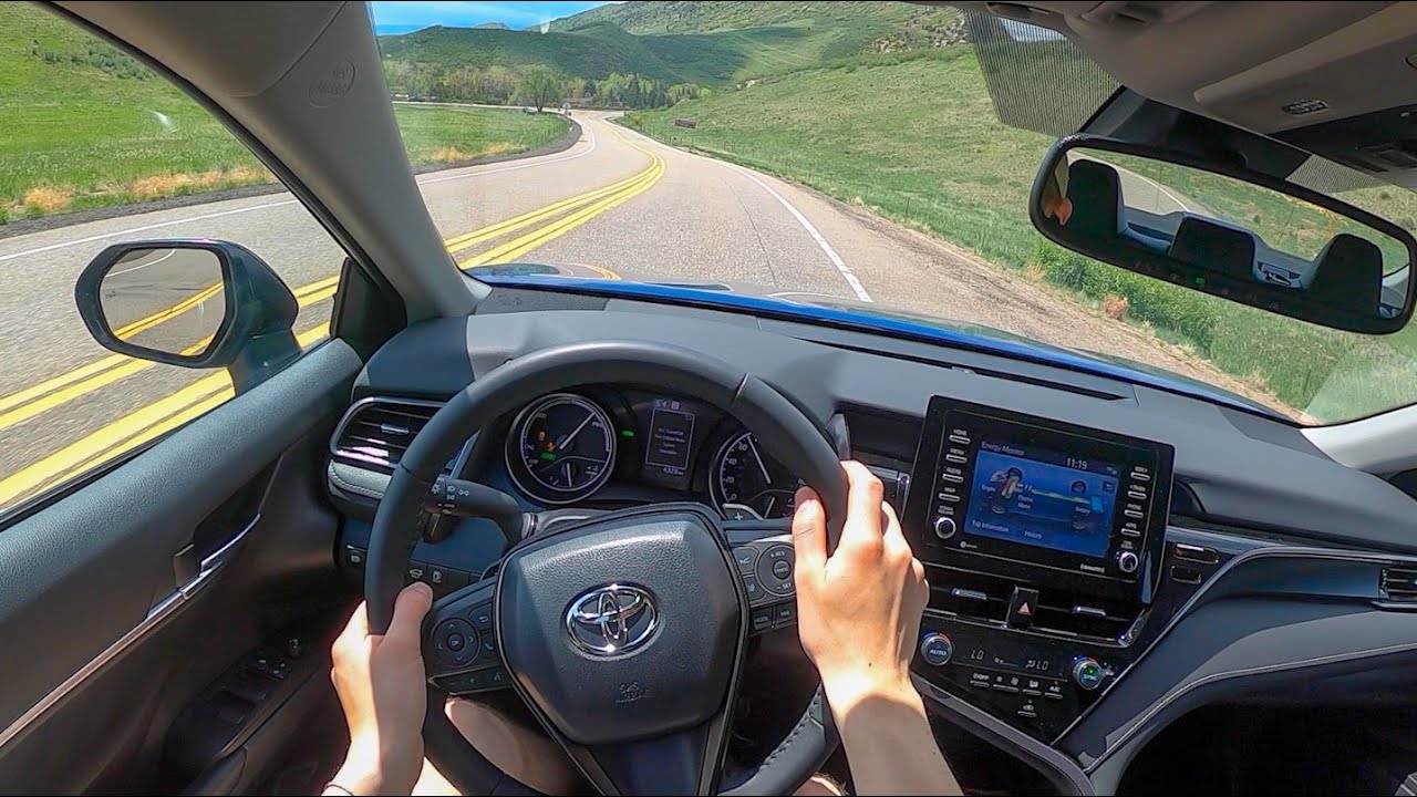 2023 Toyota Camry Hybrid Nightshade Edition - POV Test Drive (Binaural Audio)
