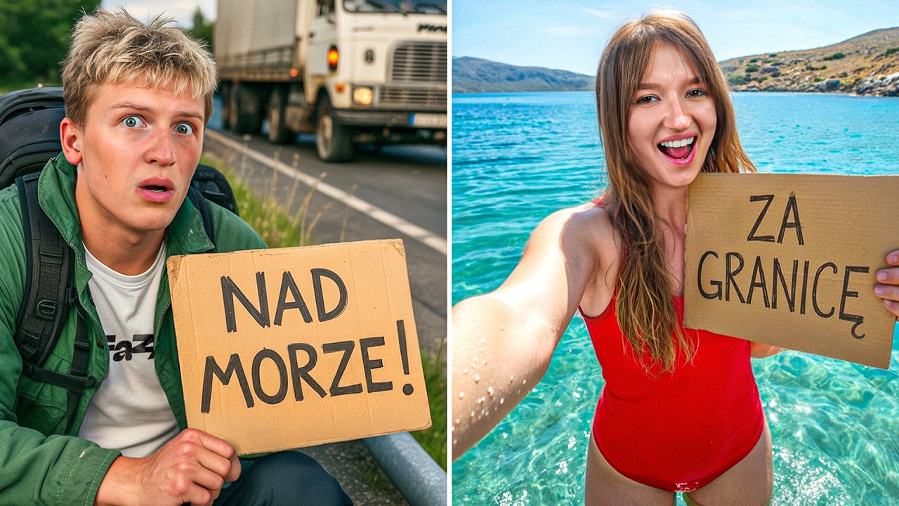 KTO PIERWSZY DOTKNIE MORZA ZA GRANICĄ WYGRYWA‼️🔥