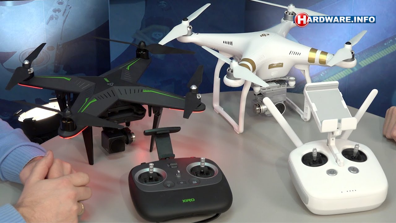 DJI Phantom 3 en Xiro Xplorer drones review- Hardware.Info TV (Dutch)