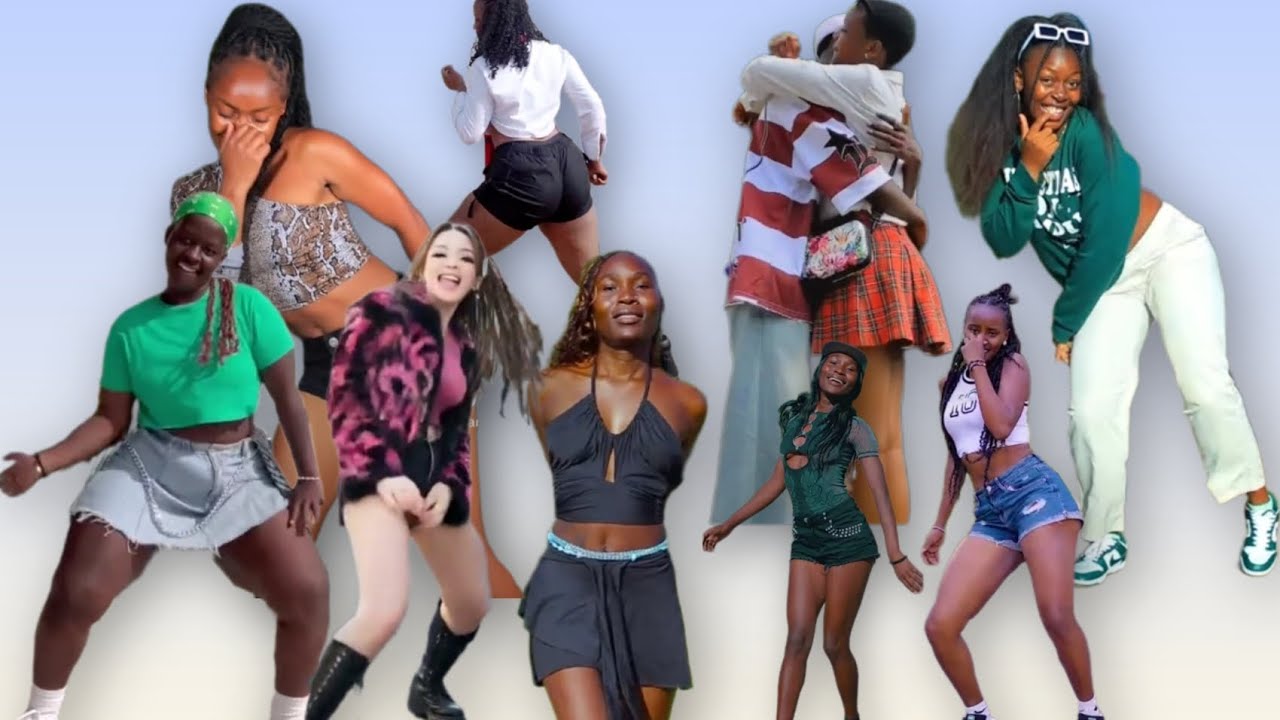 Girls made pom pom challenge Bruce Melodie ft diamond platnamz (official video)