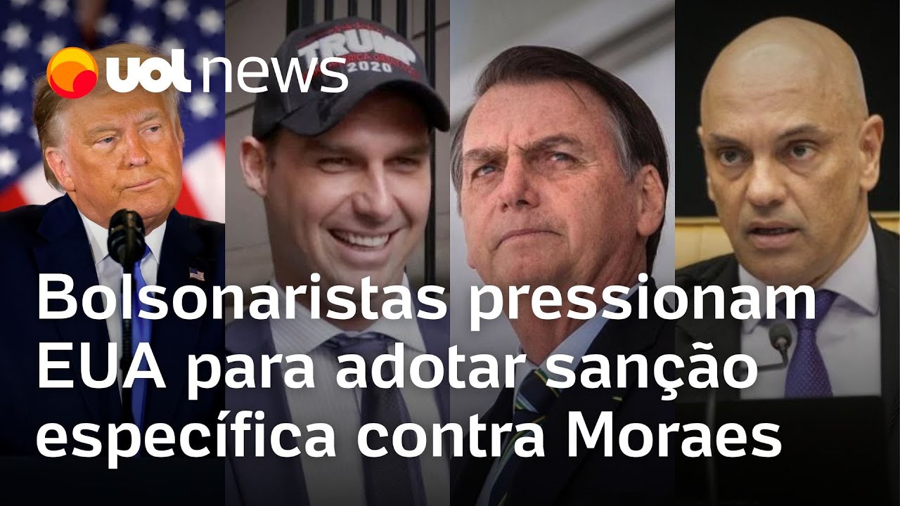 Aliados de Bolsonaro pressionam EUA para adotarem uma sanção específica contra Moraes