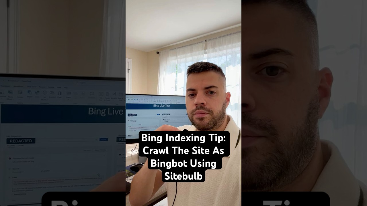 Bing Indexing Help - How to Mimic Bing's Bot