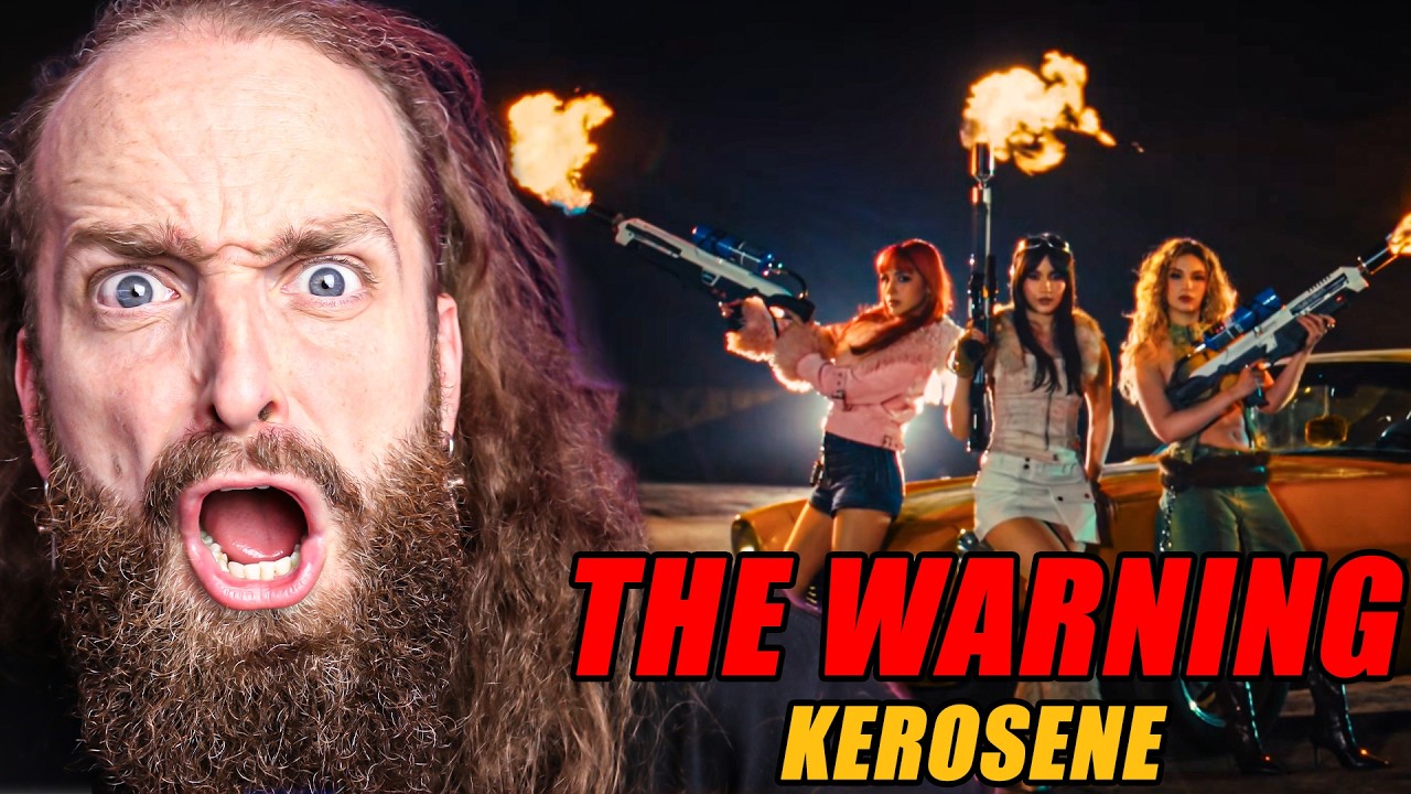 METALHEAD reacts to The Warning - Kerosene ( Reaction video )