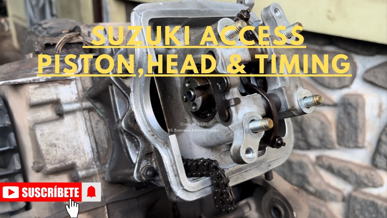 SUZUKI ACCESS PISTON,HEAD & TIMING IN MALAYALAM