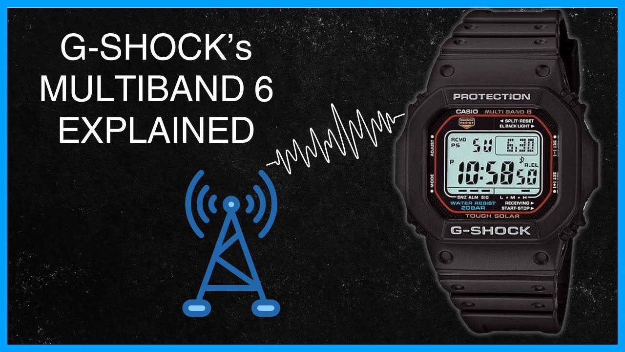 Casio G-shock Multiband 6: простое объяснение | Точное время дня