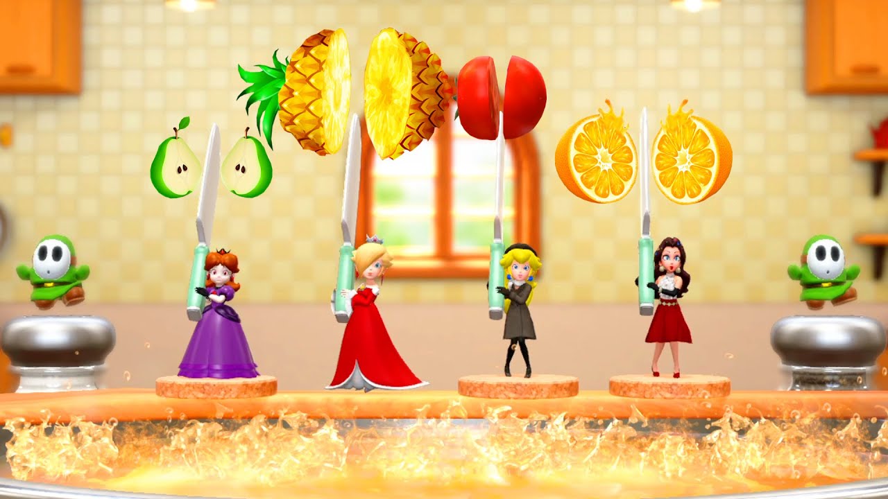 💃【スーパー マリオパーティ ジャンボリー】💃4人のプリンセスのベスト10