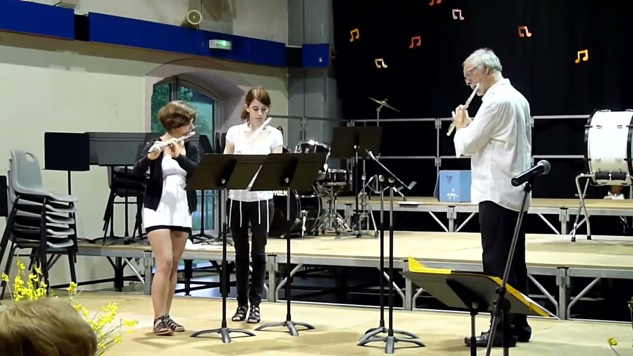 Arcangelo Corelli: 'Allegro'  (flute trio).