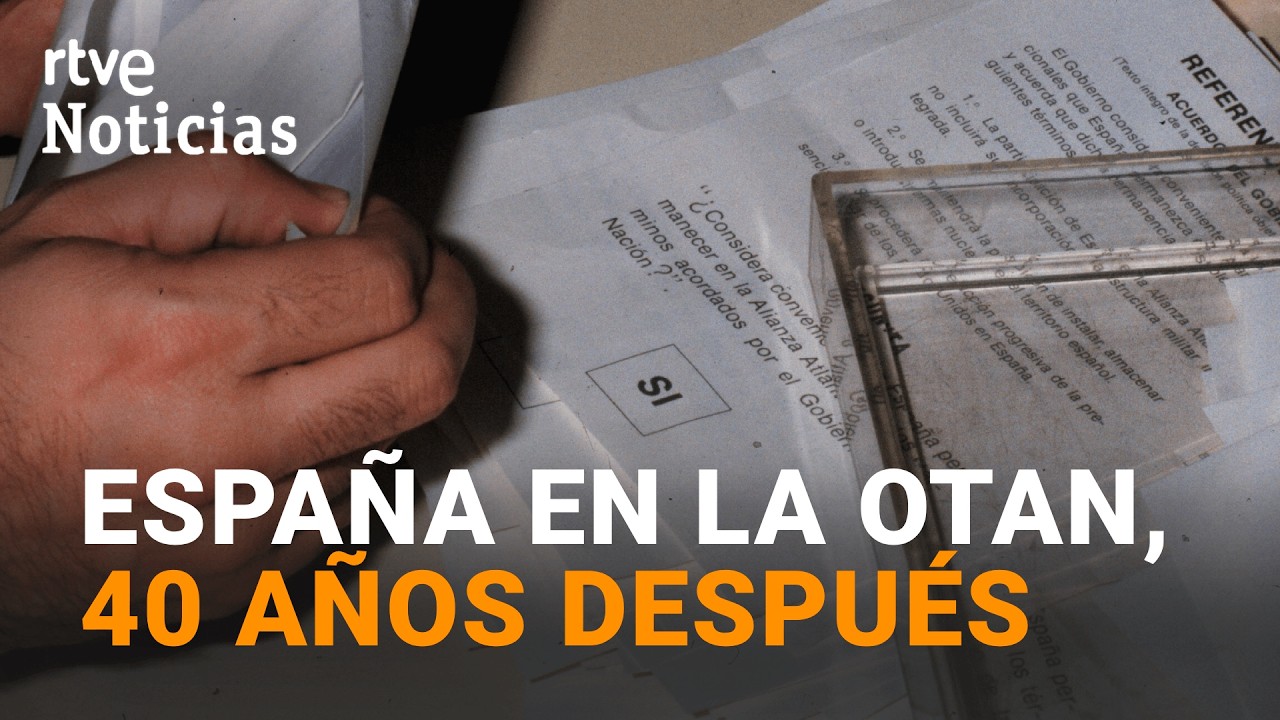 40 años del REFERÉNDUM de la OTAN, en plena GUERRA en ORIENTE MEDIO | RTVE Noticias