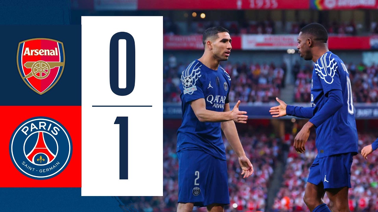 Paris REMPORTE le premier round ! VICTOIRE &agrave; Arsenal ❤️💙