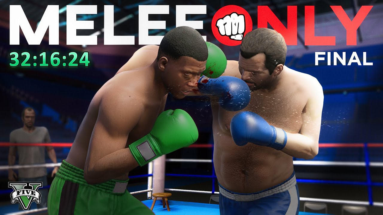 Can You Beat GTA V Using ONLY Melee? - FINAL