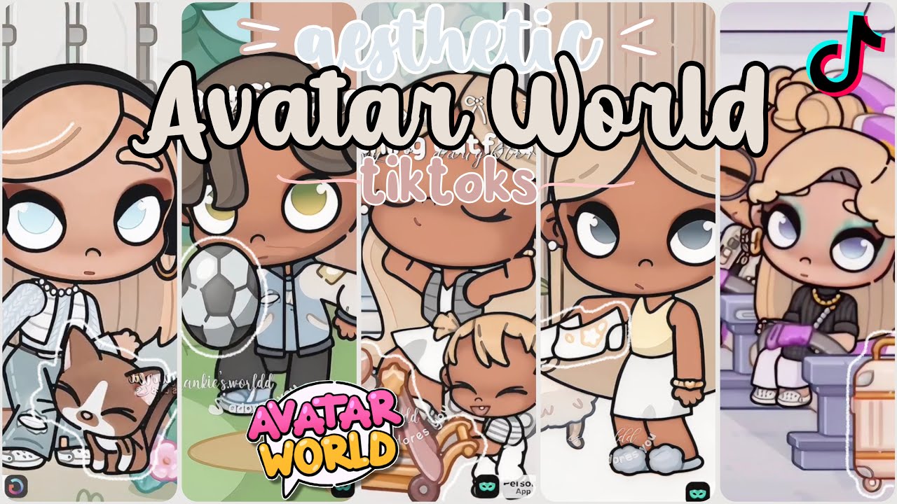👩‍💻1 HOUR of Aesthetic Avatar World (routines, roleplay, cooking etc.)| Avatar World TikToks