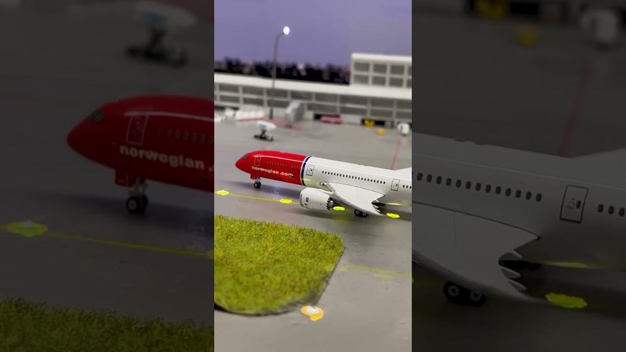 Norwegian Air HARD Landing 😱✈️