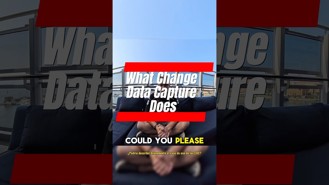 What Change Data Capture Does