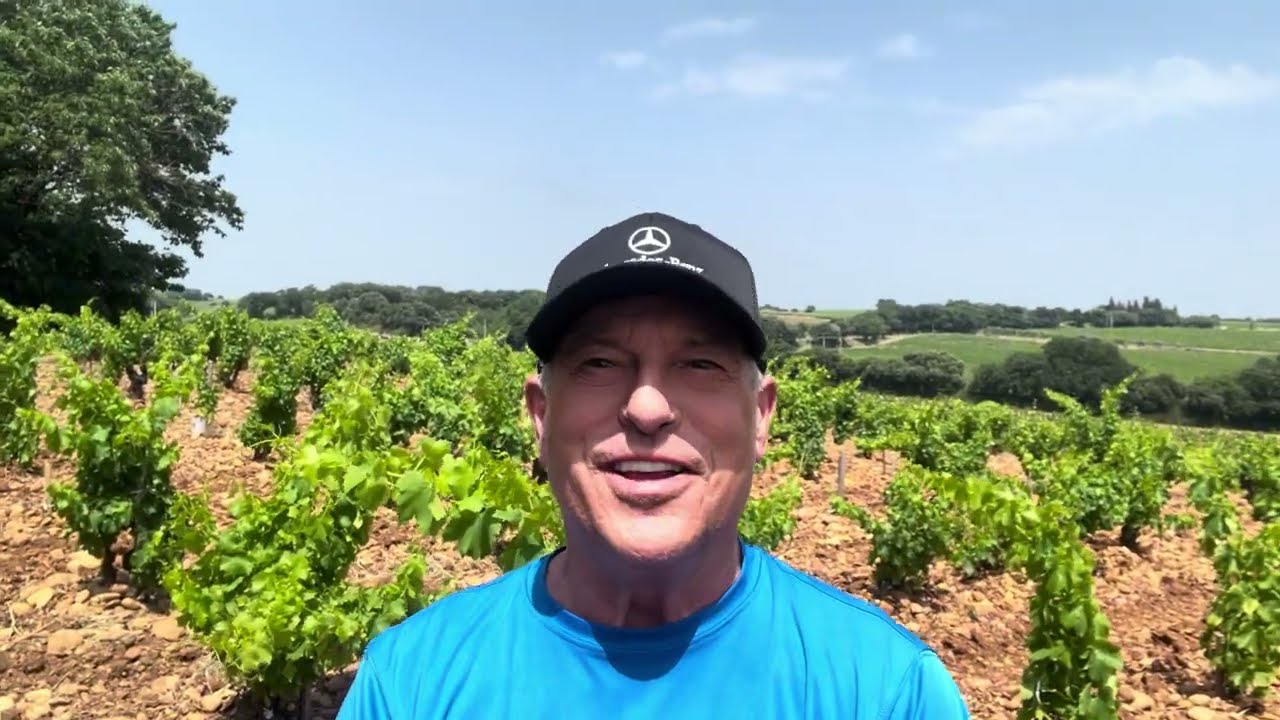 Visiting Chateauneuf du Pape with Master Sommelier Peter Neptune June 2025