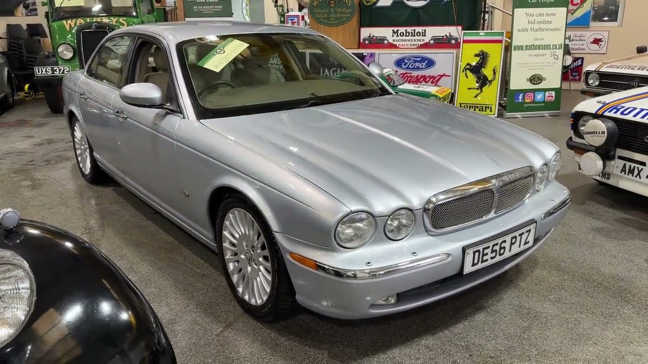 2006 JAGUAR XJ EXECUTIVE TDVI AUTO | MATHEWSONS CLASSIC CARS | AUCTION: 4, 5 & 6 FEBRUARY 2026