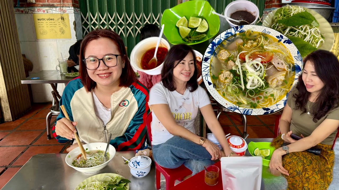 Lâu Rồi Mới Ăn Tô Bún Riêu Cua Đặt Biệt | Phụ Nữ Nha Trang Hiền Hòa 