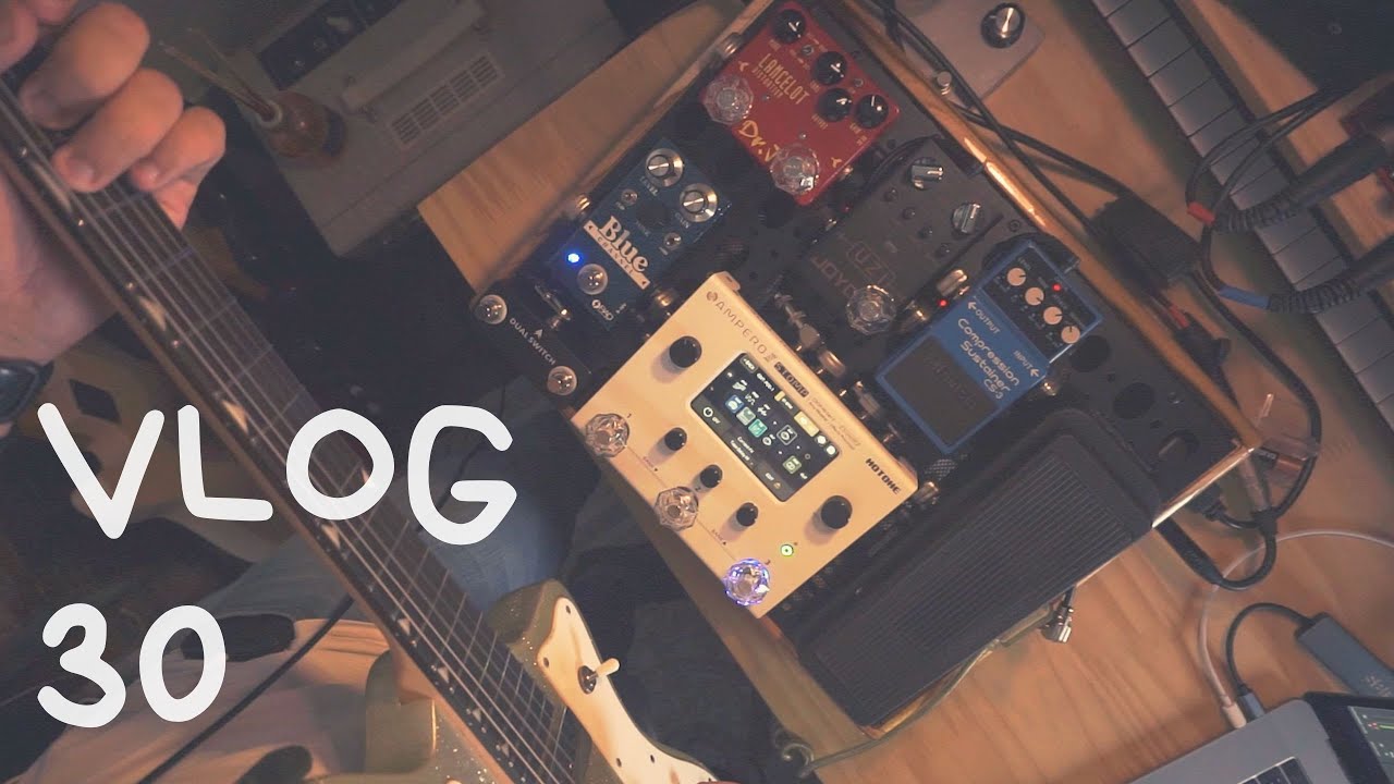 VLOG DO YOUNG #30 - Montando e timbrando board com Ampero 2, AliExpress não ta taxando