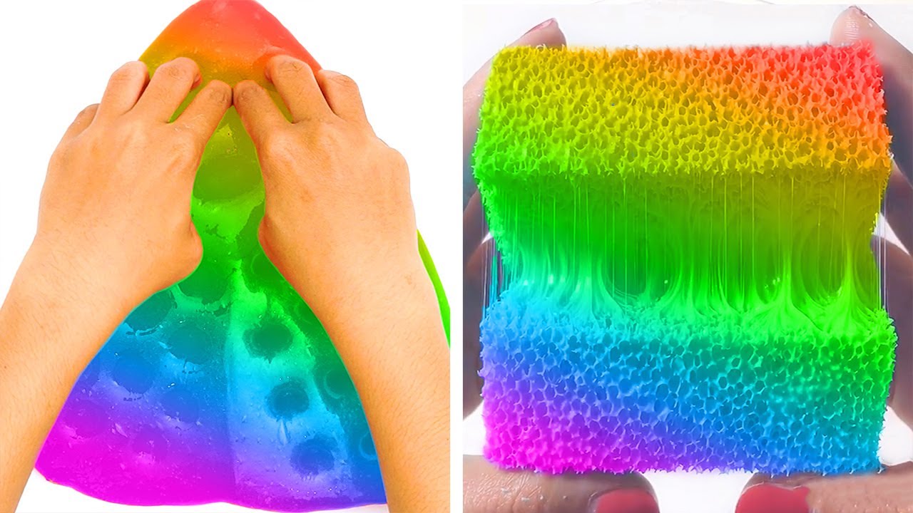 12 Hours Of Oddly Satisfying Slime ASMR - Relaxing When Stressed Or Sleepy 2025