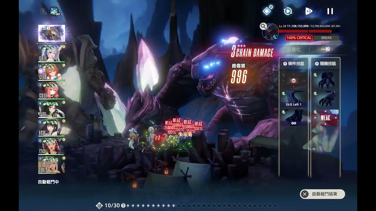 BrownDust2 2026 Jan Guild Raid - Lord of Water Arc Farlas(Water) Lv10