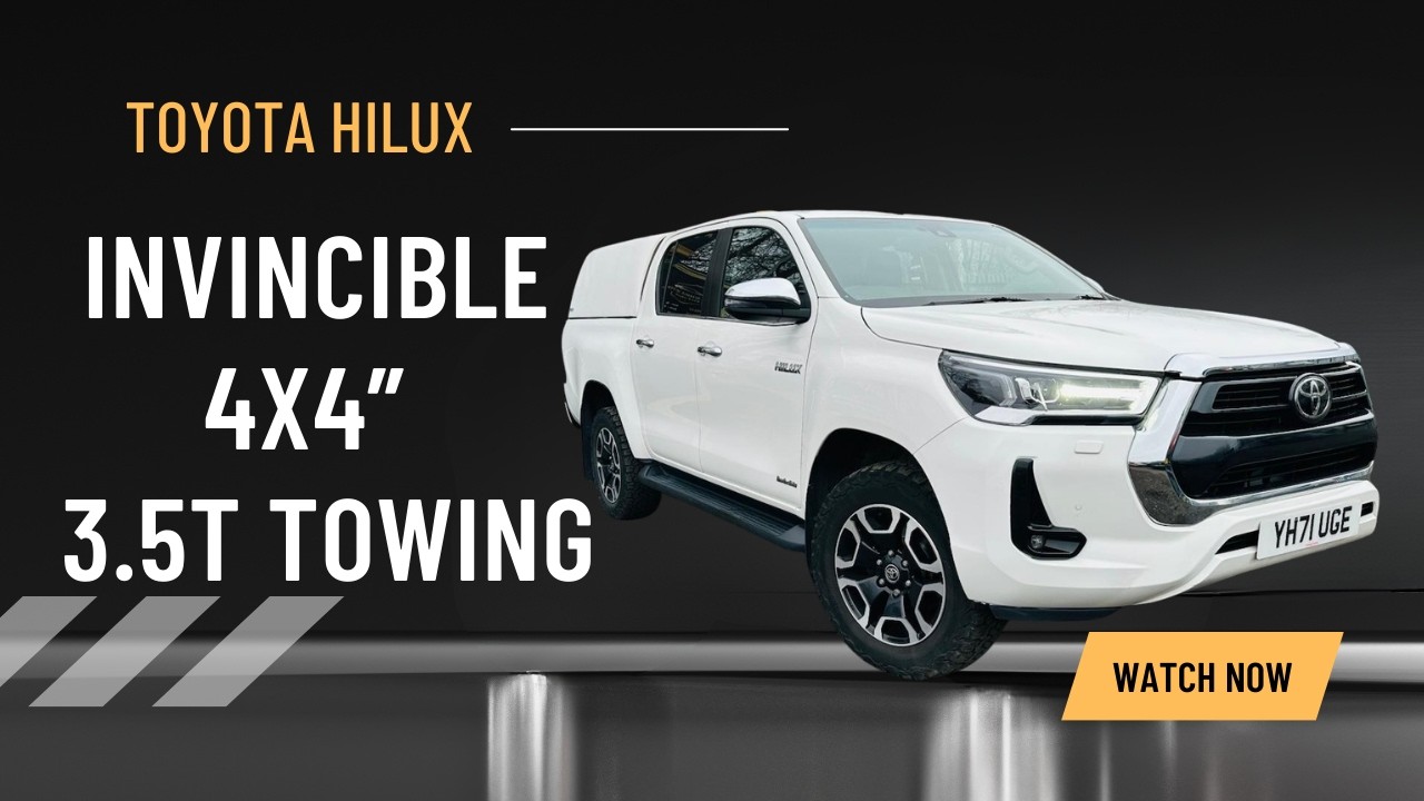 2021 Toyota Hilux Invincible 4x4 Review | 201BHP, 3.5T Towing Beast | UK